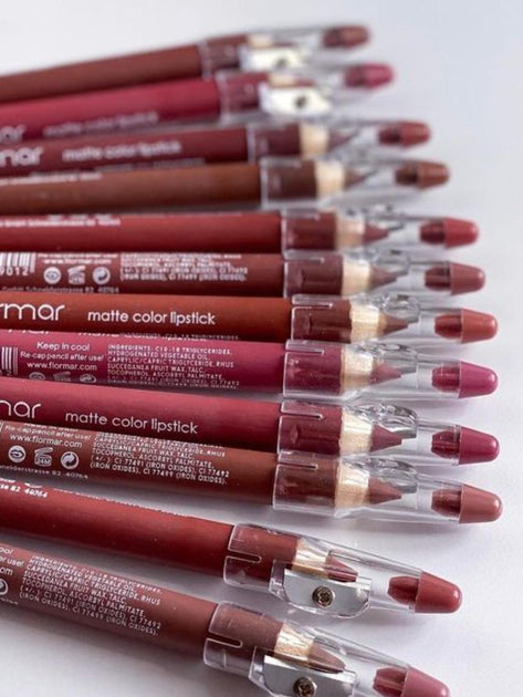 Матовий олівець для губ Flormar Matte Colour Lipstick з точилкою