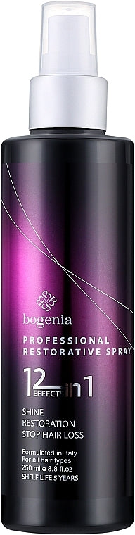 Відновлюючий спрей для волосся 12 в 1 професійний Bogenia BG407