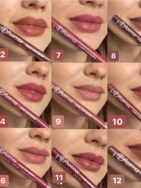 Матовий олівець для губ Flormar Matte Colour Lipstick з точилкою