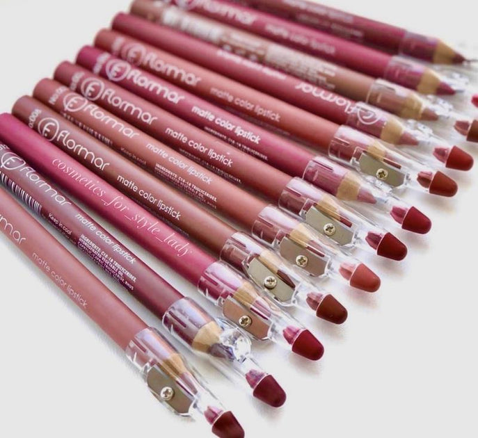 Матовий олівець для губ Flormar Matte Colour Lipstick з точилкою