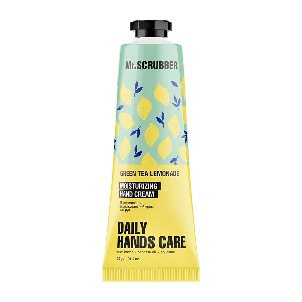 Парфумований зволожувальний крем для рук Green Tea Lemonade Mr.SCRUBBER